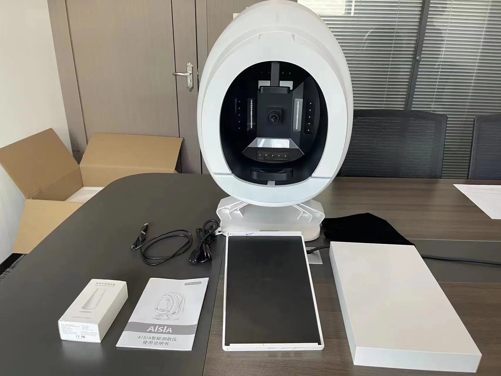 AISIA Q1 3D AI Facial Skin Analyzer Detection Skin Problem Diagnosis 8 Spectrum Professional Analysis Beauty Salon Equipment Viralgem Store