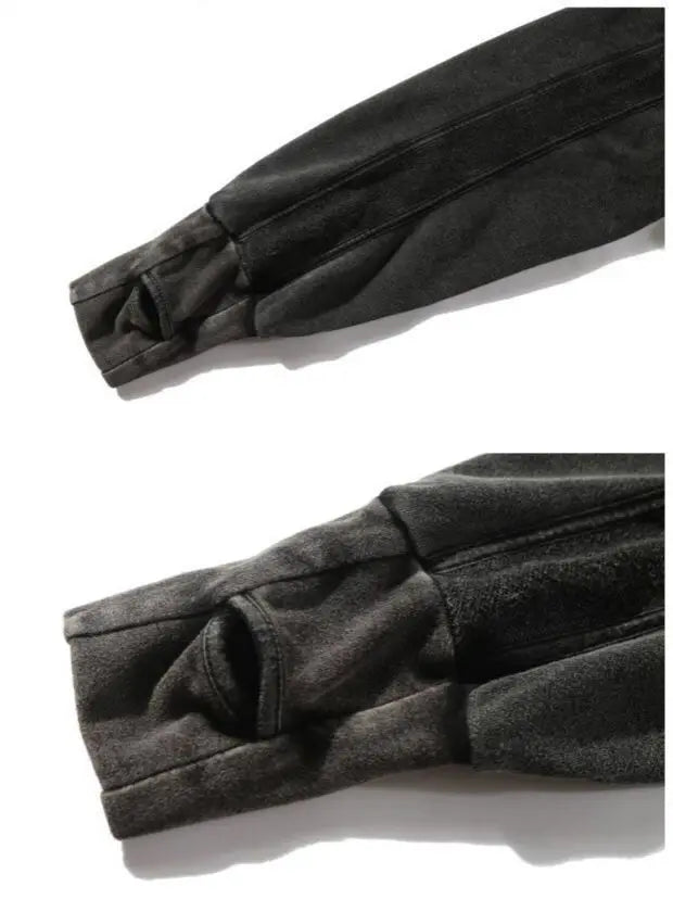 2021 Hoodies Sweatshirt WOMEN Black White Hip Hop Punk Pullover Streetwear Casual Fashion Clothes WOMEN Oversized Korean Harajuk