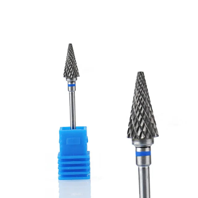 1pcs Tungsten Carbide Nail Drill Bit Electric Manicure Drill Machine Replacement Gringing Heads for Acrylic Gel Polishing Remove