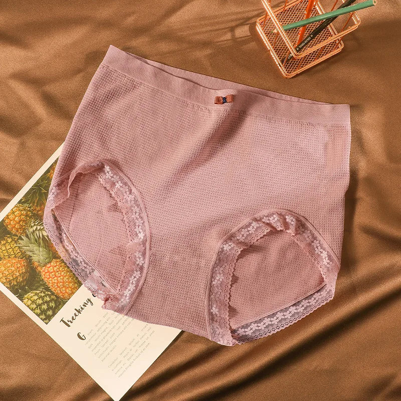 Women's underwear Plus-size XXXXL High elastic Antibacterial Obesity is special briefs lingerie breathable ladies underpants Viralgem Store