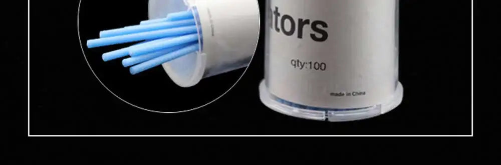 100pcs/lot Micro Brushes Make Up Eyelash Extension Disposable Eye Lash Glue Cleaning Brushes Free Applicator Sticks Makeup Tools