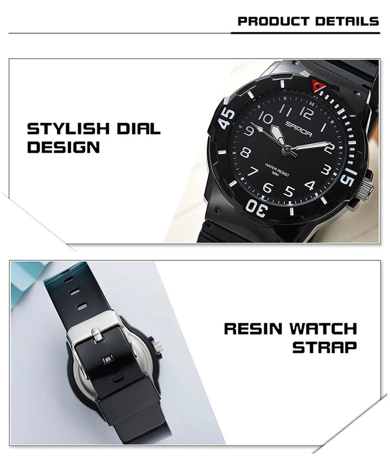 UTHAI CE31 Children’s Sport Watch Clocks 50m Waterproof wristwatches for kids Girls Boys Teens Students PU Soft