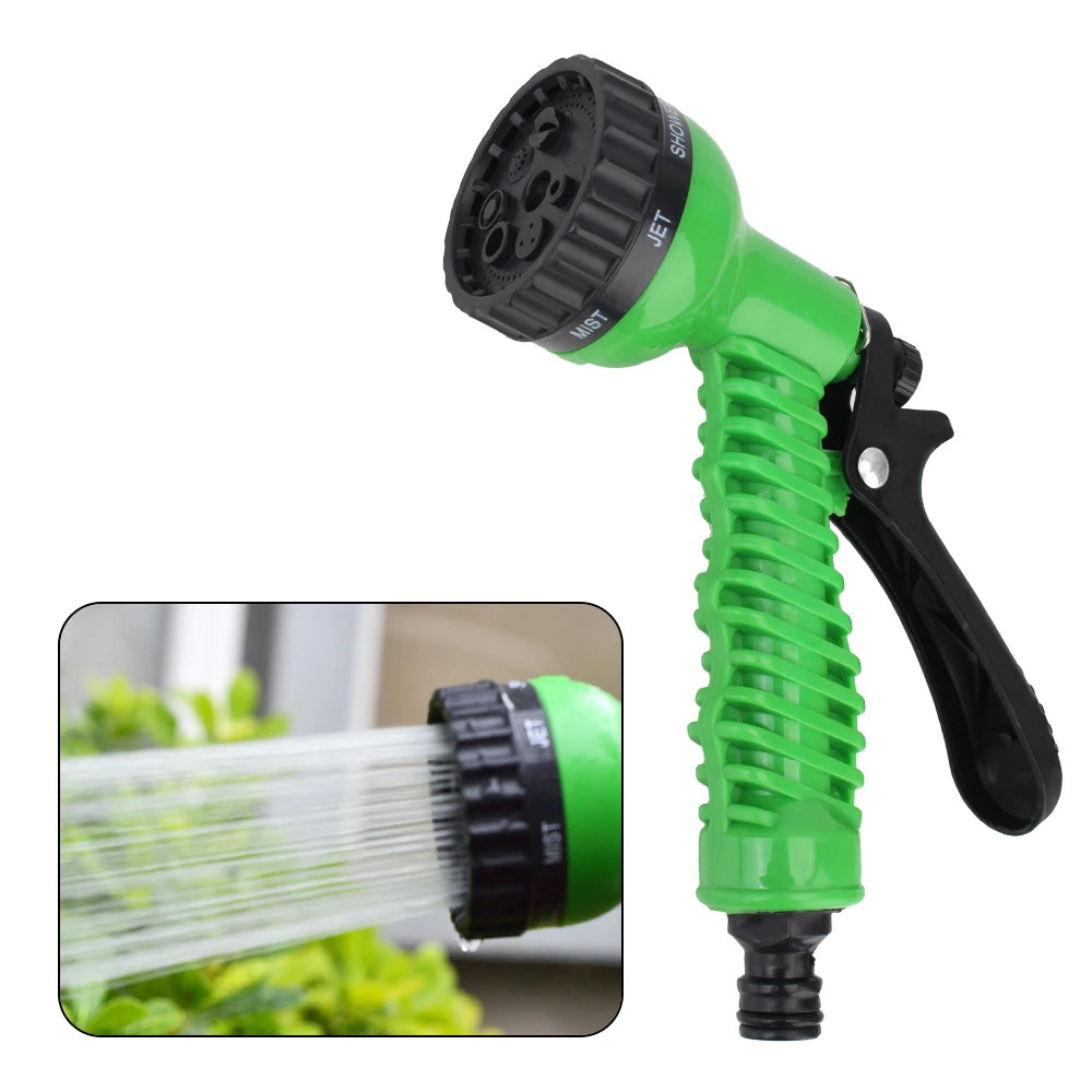 Ajustable Hose Nozzles Garden Water Spray Lawn Sprinkler 7 Pattern Multifunctional Car Wash Water Gun
