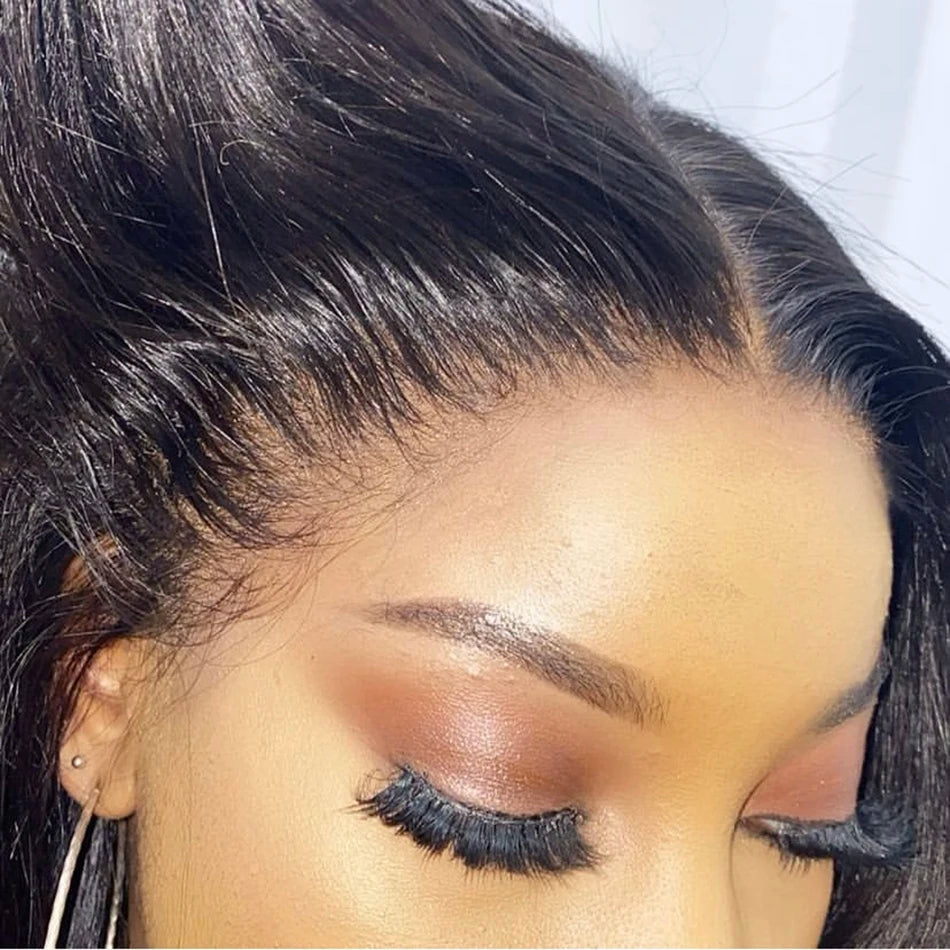 Tuneful 13x6 Lace Frontal Human Hair Wigs Straight 30 Inch Pre Plucked HD Lace Front Human Hair Wigs Glueless Wigs Ready To Wear Viralgem Store