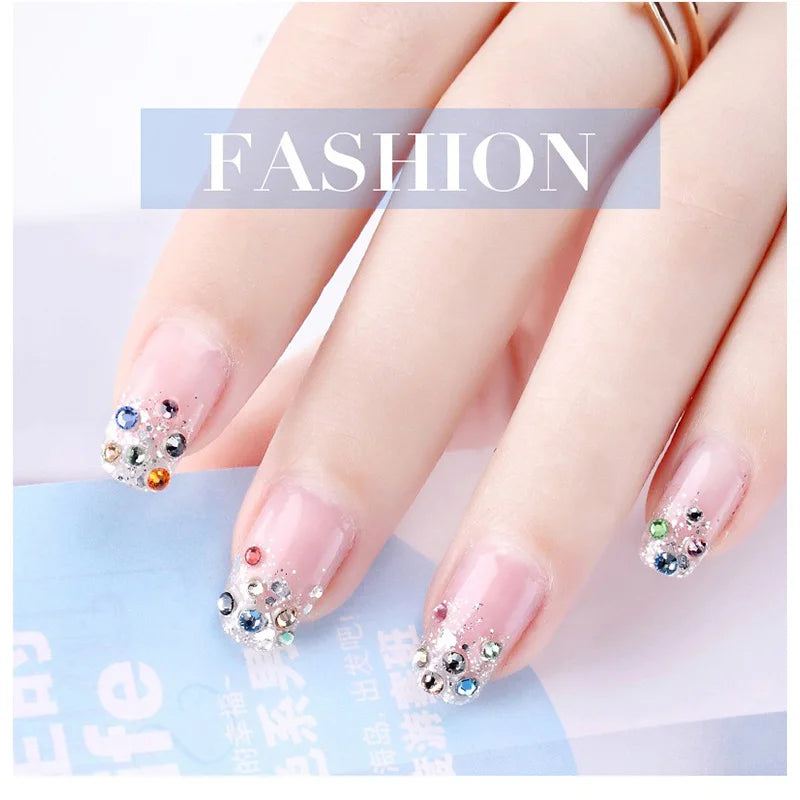 Super Shiny 3D Glass 16 Cut Facets 2088 Flatback Swarovsky DIY Nails Rhinestones Art Decoration Manicure Top Crystal Stones Gems