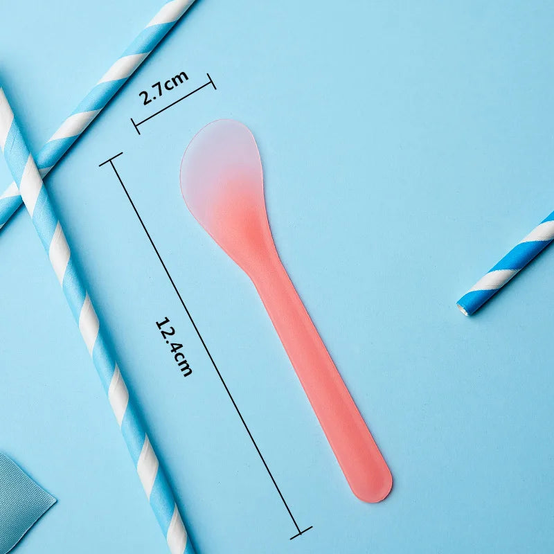 30 Pcs/lot Facial Mask Stick Cosmetic Spatula Scoop DIY Face Mask Spoon Beauty Makeup Sticks Mud Mixing Disposable Tools