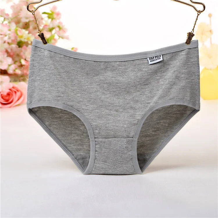 7Pcs/Lot Plus Size Underwear Women's Panties Cotton Girl Brief Sexy Lingeries Shorts Underpant Solid Panty Female Intimate M-4XL Viralgem Store