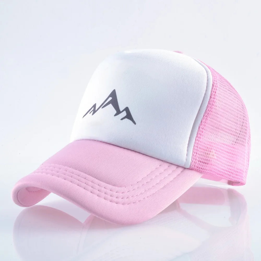 TQMSMY Summer Mountain Breathable Baseball Hat Men and Women Baseball Cap Casual Men's Trucker Hat Adjustable Snapback Hat TMA67 Viralgem Store