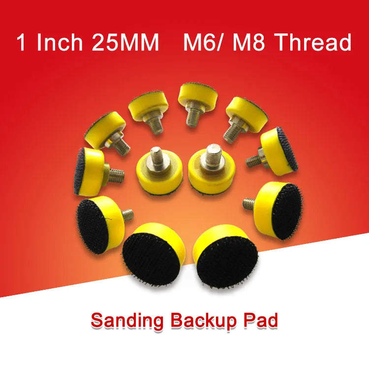 1Inch 25MM Back-up Sanding Pad Sander Backing Pad for Electric Grinder Abrasive Tools Dremel Rotary Tool Polishing & Grinding