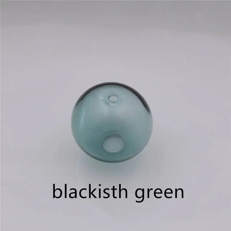 10pieces Double Hole 10-20mm Color Glass Ball Globe Beads Hollow Glass Bottle Vial Jewelry Making Accessories Findings Viralgem Store