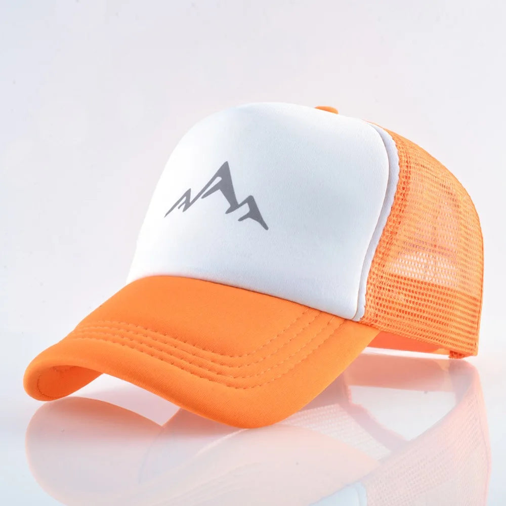 TQMSMY Summer Mountain Breathable Baseball Hat Men and Women Baseball Cap Casual Men's Trucker Hat Adjustable Snapback Hat TMA67 Viralgem Store