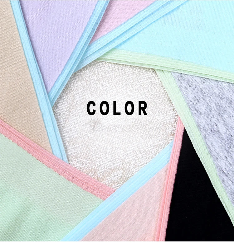 8Pcs Briefs for Women fashion sexy woman panties Solid seamless underpants  cpanties for women cotton underwear girl knickers Viralgem Store