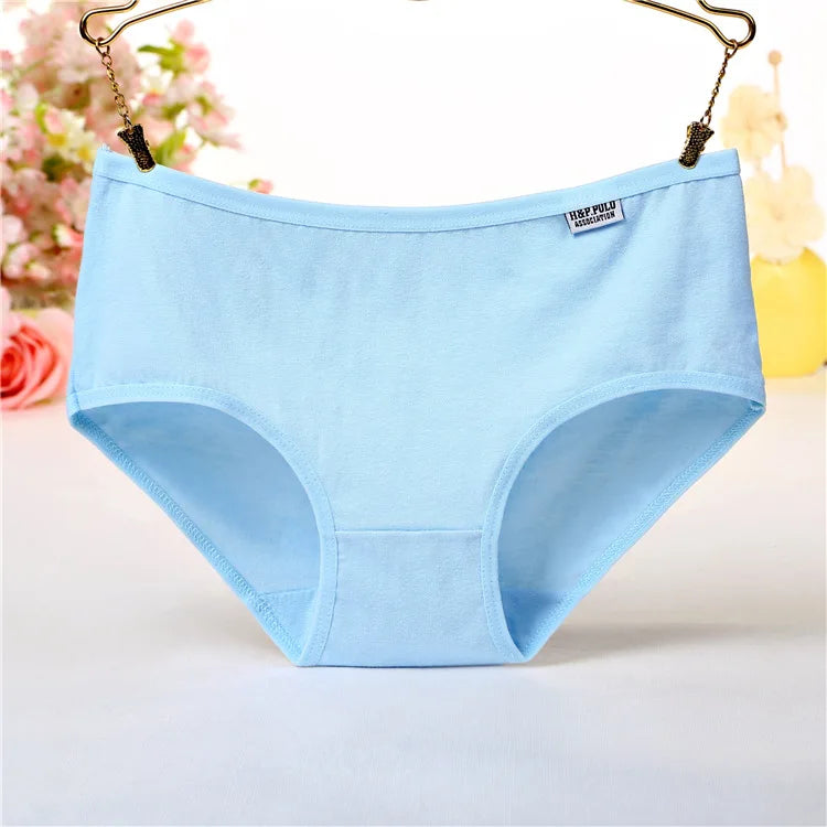 7Pcs/Lot Plus Size Underwear Women's Panties Cotton Girl Brief Sexy Lingeries Shorts Underpant Solid Panty Female Intimate M-4XL Viralgem Store