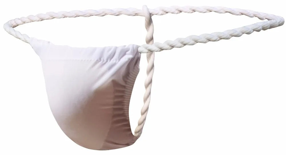 2019 Mens Underwear Sexy Transparent Personal Briefs Bikini G-string Thong Jocks Tanga Underpants Man Shorts Exotic T-back E-038 Viralgem Store