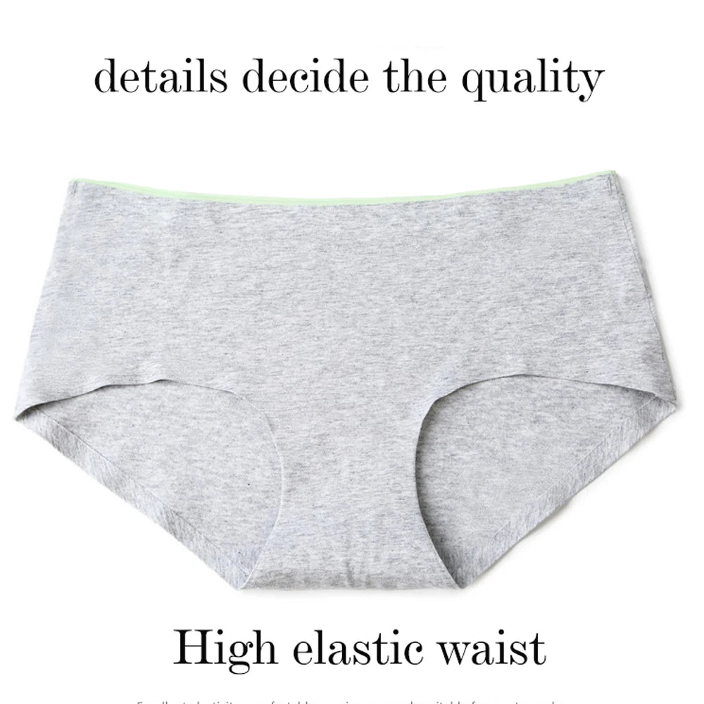 8Pcs Briefs for Women fashion sexy woman panties Solid seamless underpants  cpanties for women cotton underwear girl knickers Viralgem Store
