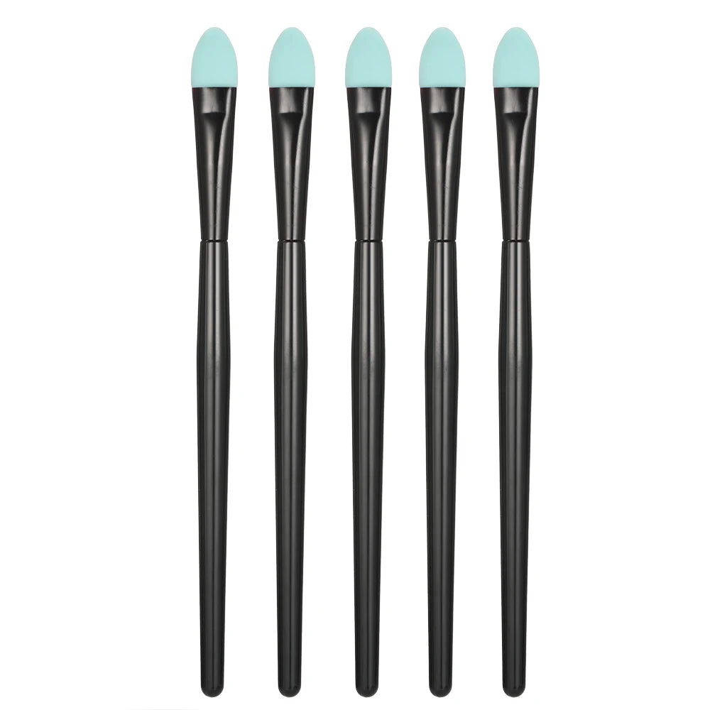 5Pcs Soft Silicone Head Eyeshadow Brush Silicone Head Eyeshadow Set Makeup Brush Pro Eye Shadow Make Up Cosmetic Brush Tools Viralgem Store