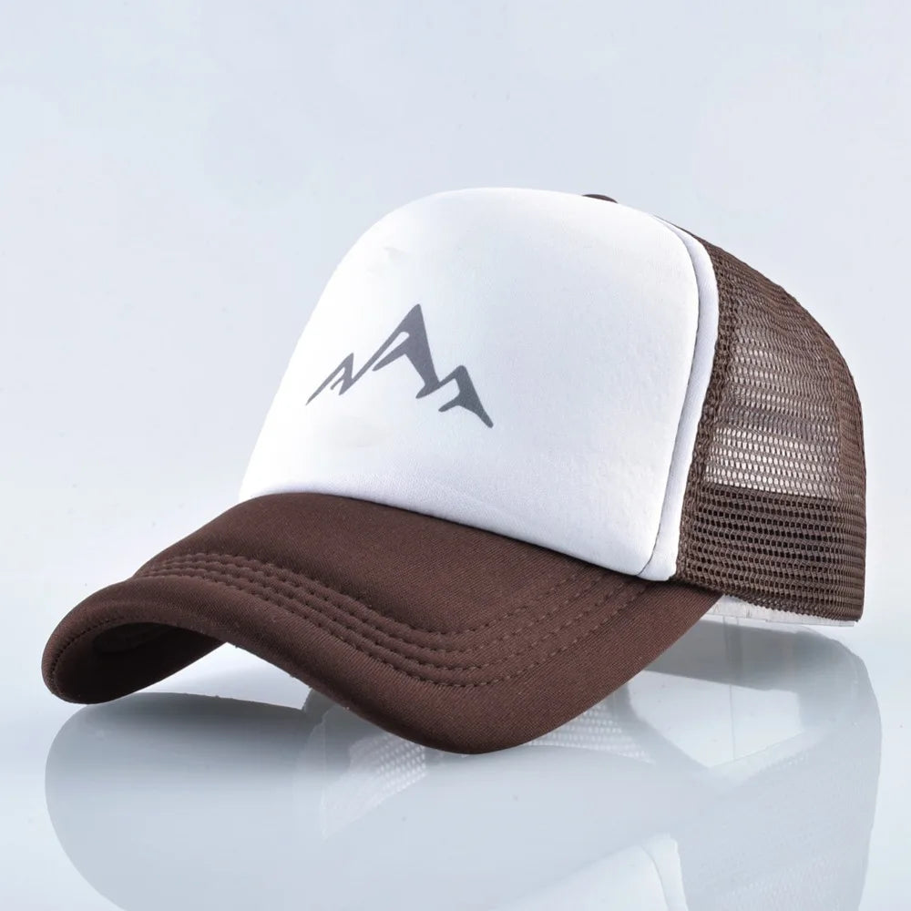 TQMSMY Summer Mountain Breathable Baseball Hat Men and Women Baseball Cap Casual Men's Trucker Hat Adjustable Snapback Hat TMA67 Viralgem Store