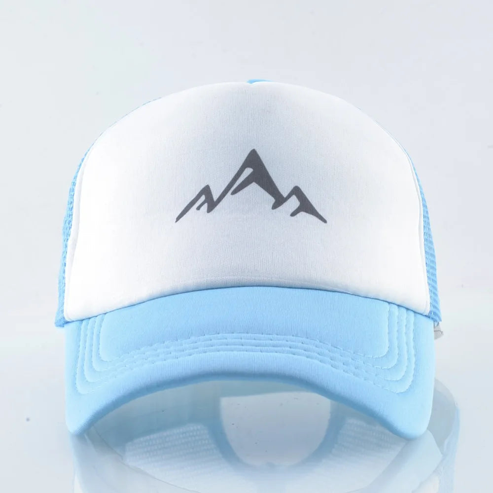 TQMSMY Summer Mountain Breathable Baseball Hat Men and Women Baseball Cap Casual Men's Trucker Hat Adjustable Snapback Hat TMA67 Viralgem Store