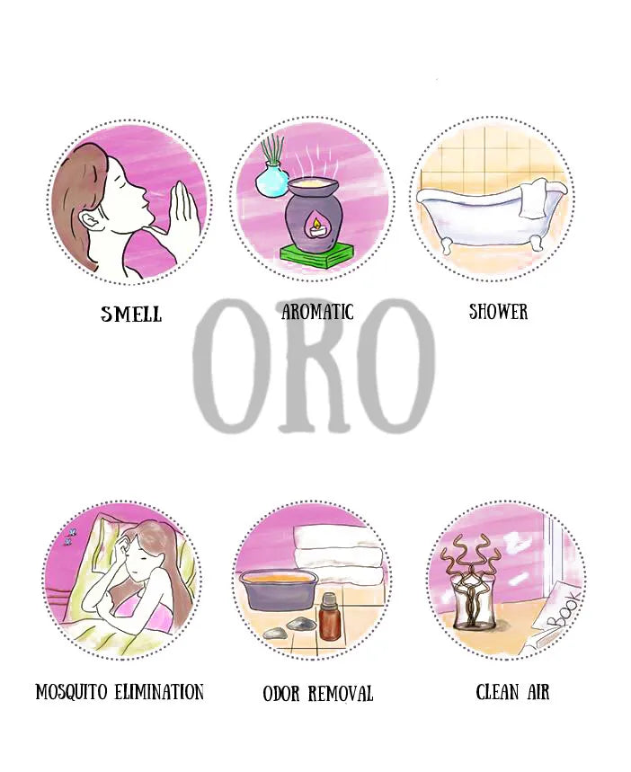 White Camphor Essential Oil Oroaroma Natural for Aromatherapy Diffusers Face Body Skin Care Massage Aroma Perfume Camphor Oil Viralgem Store