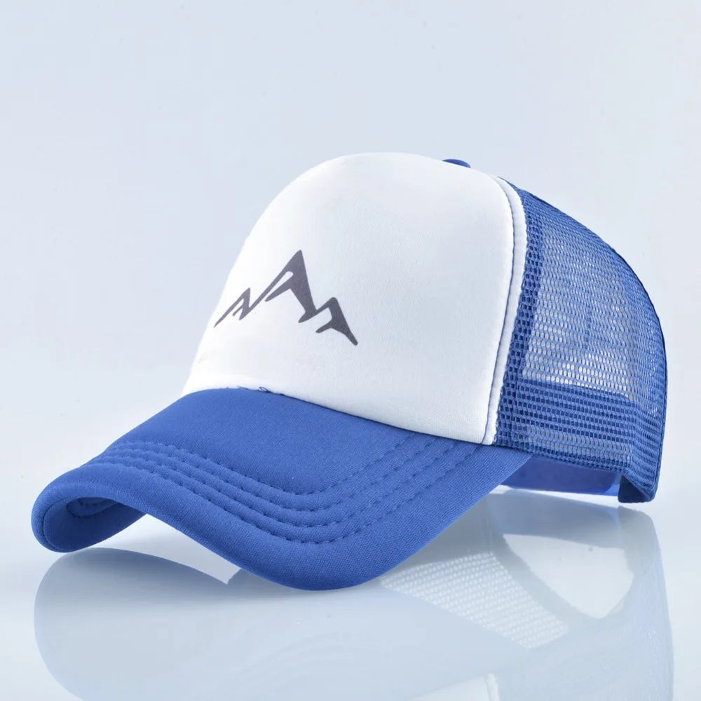 TQMSMY Summer Mountain Breathable Baseball Hat Men and Women Baseball Cap Casual Men's Trucker Hat Adjustable Snapback Hat TMA67 Viralgem Store