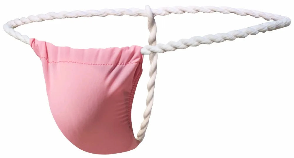 2019 Mens Underwear Sexy Transparent Personal Briefs Bikini G-string Thong Jocks Tanga Underpants Man Shorts Exotic T-back E-038 Viralgem Store