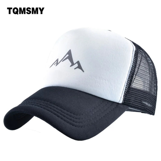 TQMSMY Summer Mountain Breathable Baseball Hat Men and Women Baseball Cap Casual Men's Trucker Hat Adjustable Snapback Hat TMA67 Viralgem Store