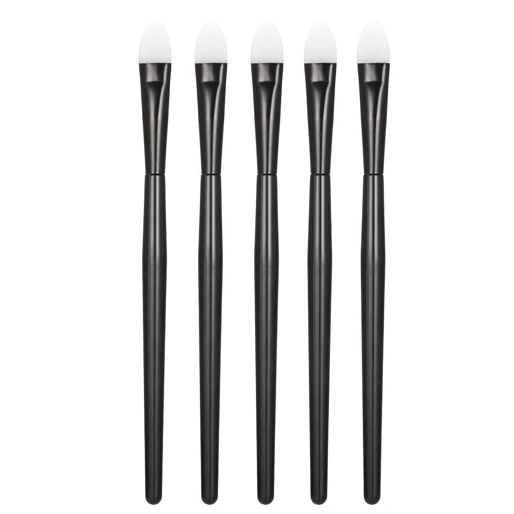 5Pcs Soft Silicone Head Eyeshadow Brush Silicone Head Eyeshadow Set Makeup Brush Pro Eye Shadow Make Up Cosmetic Brush Tools Viralgem Store