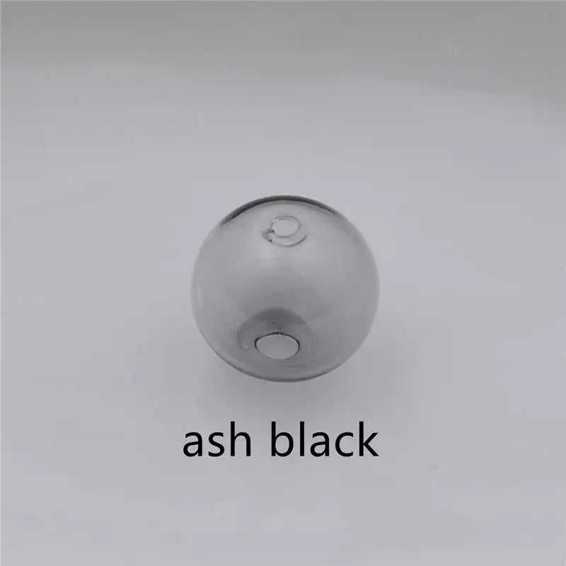 10pieces Double Hole 10-20mm Color Glass Ball Globe Beads Hollow Glass Bottle Vial Jewelry Making Accessories Findings Viralgem Store