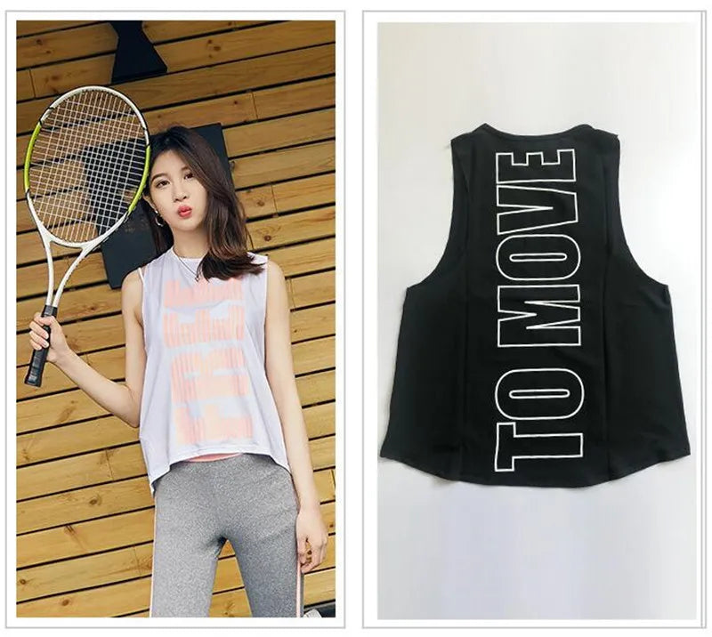 Women&Girl Pro Sport Loose GYM Fitness Running Vest Quick-drying Wicking Breathable Mesh High Elastic Print Camo YOGA Tank Tops Viralgem Store