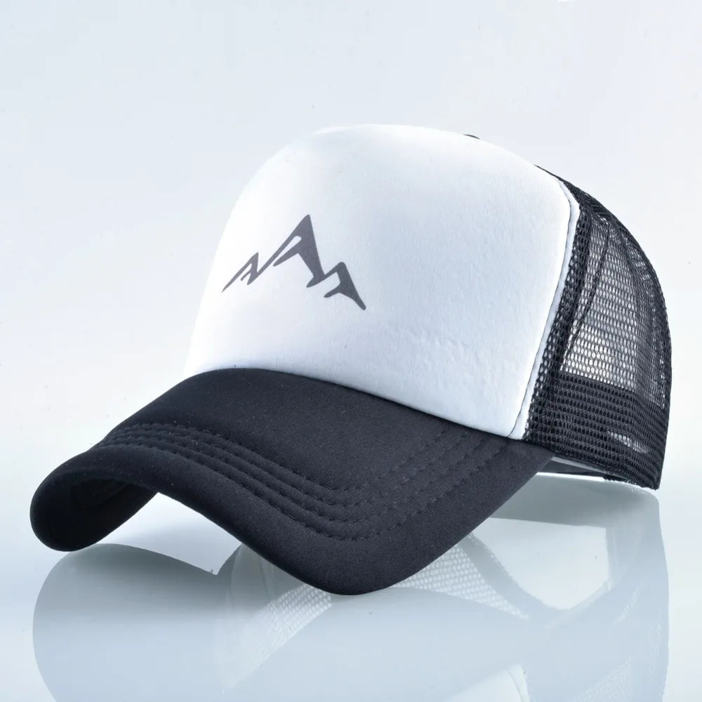 TQMSMY Summer Mountain Breathable Baseball Hat Men and Women Baseball Cap Casual Men's Trucker Hat Adjustable Snapback Hat TMA67 Viralgem Store