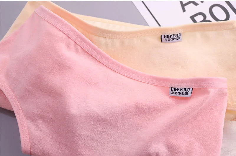 7Pcs/Lot Plus Size Underwear Women's Panties Cotton Girl Brief Sexy Lingeries Shorts Underpant Solid Panty Female Intimate M-4XL Viralgem Store