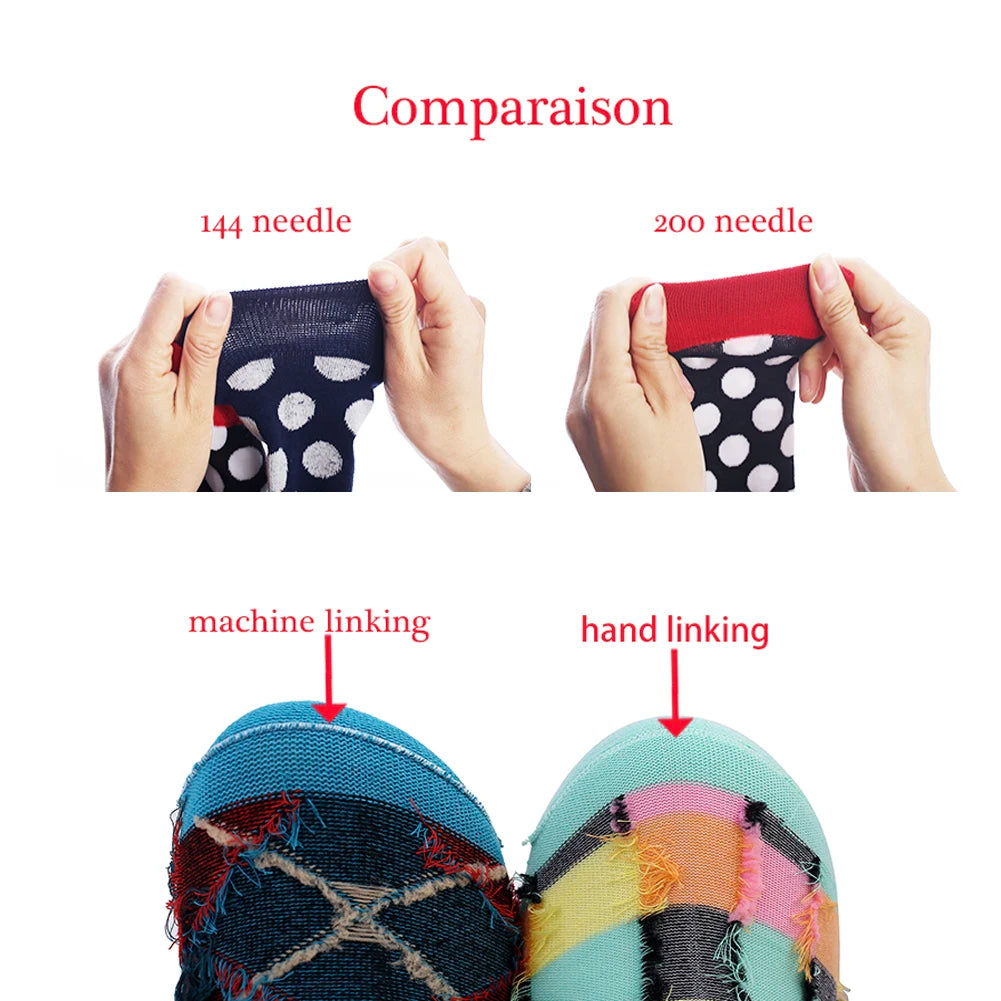 VPM Two Big Size Women&Men's Socks 85% Cotton Colorful Funny Harajuku Egg Flamingos Alien Sushi Tooth Poo Hamburger Sock Viralgem Store