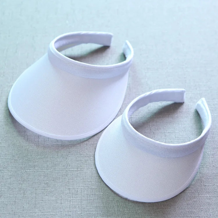 Summer Breathable Straw Sun Hats Topless Empty Sun Visor Cap hat Ladies Adjustable Nature Straw Topless Beach Trip Cap