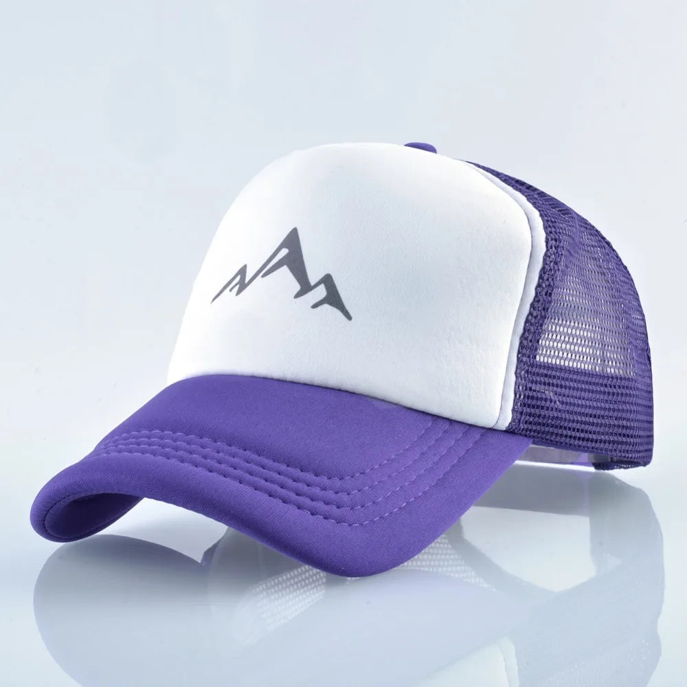 TQMSMY Summer Mountain Breathable Baseball Hat Men and Women Baseball Cap Casual Men's Trucker Hat Adjustable Snapback Hat TMA67 Viralgem Store