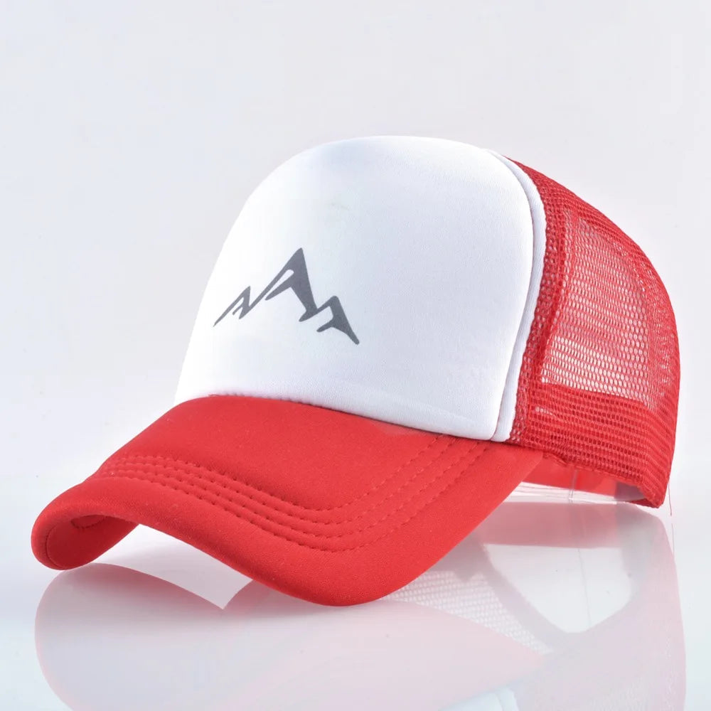 TQMSMY Summer Mountain Breathable Baseball Hat Men and Women Baseball Cap Casual Men's Trucker Hat Adjustable Snapback Hat TMA67 Viralgem Store