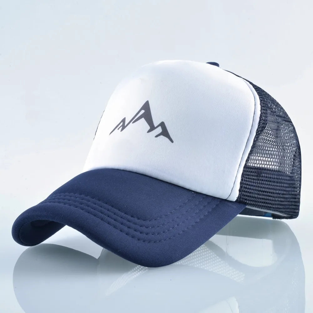 TQMSMY Summer Mountain Breathable Baseball Hat Men and Women Baseball Cap Casual Men's Trucker Hat Adjustable Snapback Hat TMA67 Viralgem Store