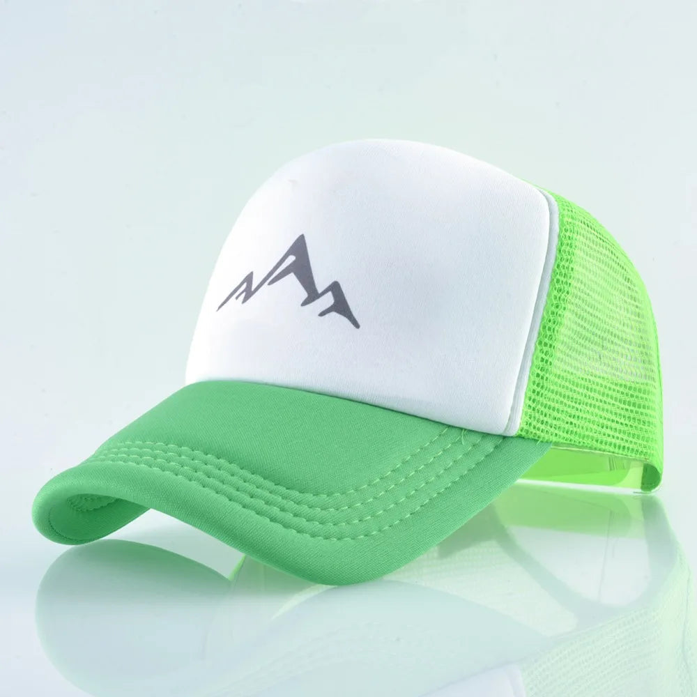 TQMSMY Summer Mountain Breathable Baseball Hat Men and Women Baseball Cap Casual Men's Trucker Hat Adjustable Snapback Hat TMA67 Viralgem Store
