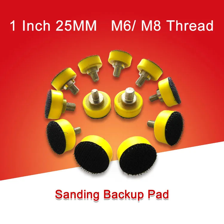 1Inch 25MM Back-up Sanding Pad Sander Backing Pad for Electric Grinder Abrasive Tools Dremel Rotary Tool Polishing & Grinding