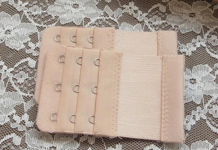 3 Row Bra Extender 3 Hook Bra Clasp Strap Extension Soft Bra Strap Extensions Women Underwear Belt Adding Intimates Replacement