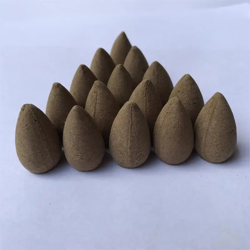 70Pcs Tibetan Incense Bullet Head Backflow Incense Cones Regulating Emotion Use In The Home Office Teahouse Tower Incense