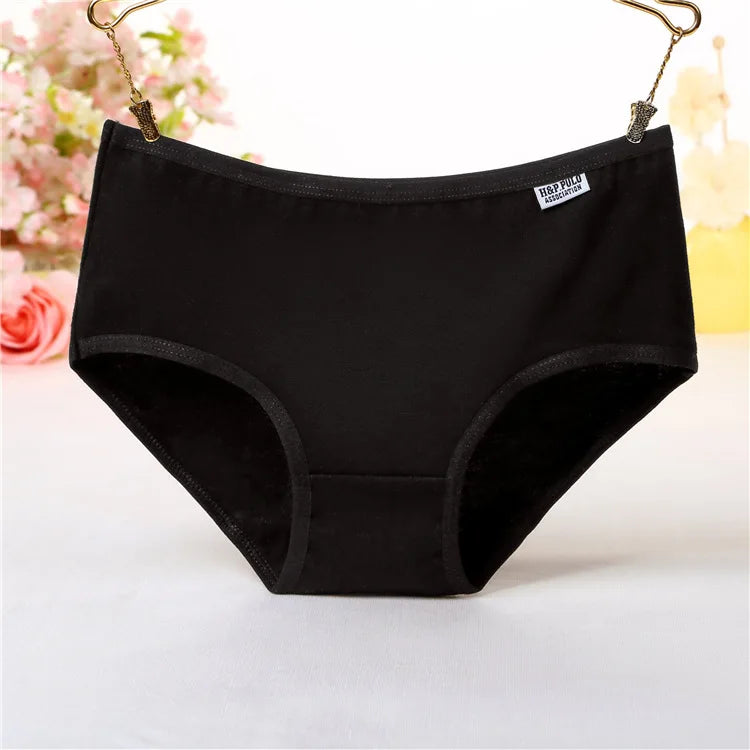 7Pcs/Lot Plus Size Underwear Women's Panties Cotton Girl Brief Sexy Lingeries Shorts Underpant Solid Panty Female Intimate M-4XL Viralgem Store