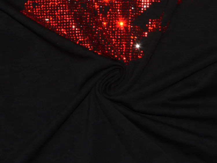 Top Selling t shirt women Summer Short Sleeve Feminine Fashion Sexy Lip Crystal T-shirt O Neck Soft Cotton Ladies Tee shirt Viralgem Store