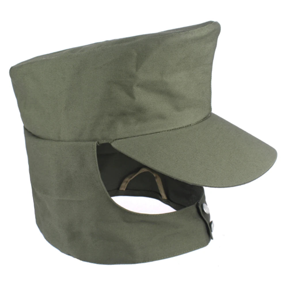 WWII WW2 GERMAN ARMY EM SUMMER PANZER M43 FIELD COTTON CAP HAT IN SIZES Viralgem Store