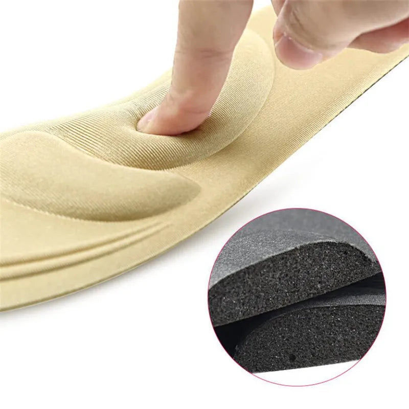 2PCS New 4D Stretch Breathable Deodorant Running Cushion Insoles For Feet Man Women Insoles For Shoes Sole Orthopedic Pad