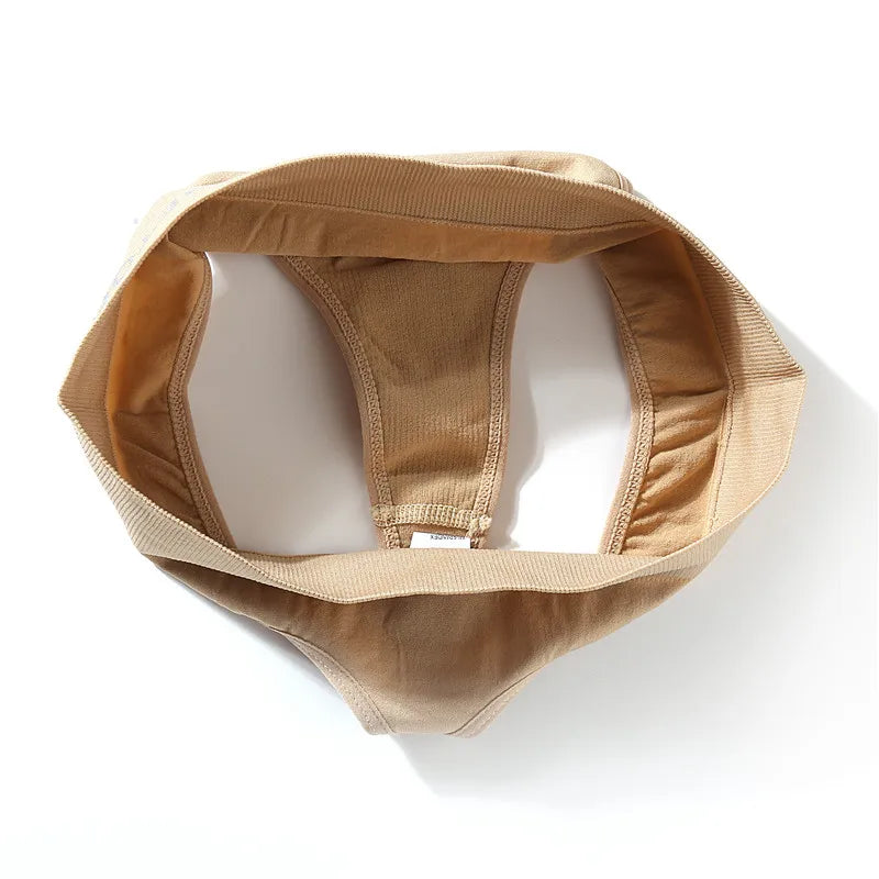 3PCS/Set Women's Panties Sexy Underwear FINETOO Large Size Thong Women Seamless Panties High Waist Girls Thongs M-2XL Viralgem Store