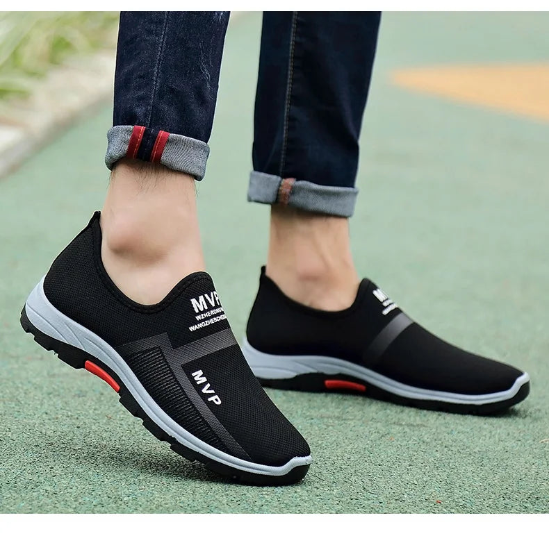 Summer Mesh Men Shoes Lightweight Sneakers Men Fashion Casual Walking Shoes Breathable Slip on Mens Loafers Zapatillas Hombre Viralgem Store