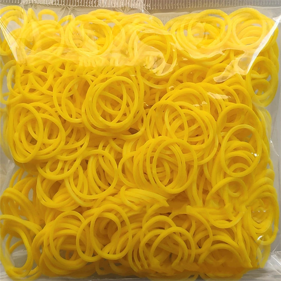 600 Rubber Loom Bands Girl Gift For Children Elastic Band For Weaving Lacing Bracelet Toy Gum Bracelets DIY Material Accessories