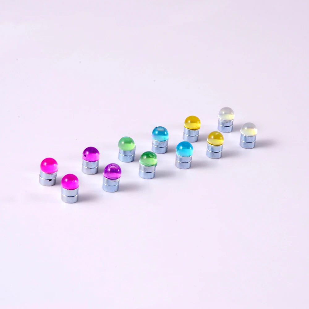 12PCS/Card Fake Cheater Non Pierced Magnet Ear Tragus Cartilage Lip Labret Stud Nose Ring  Jewelry Magnetic Earring Viralgem Store