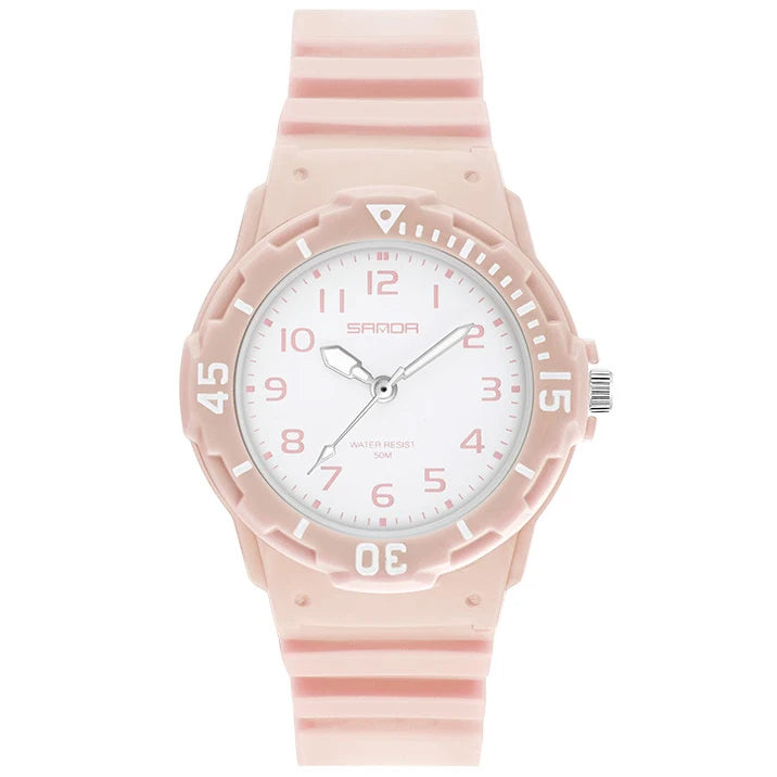 UTHAI CE31 Children’s Sport Watch Clocks 50m Waterproof wristwatches for kids Girls Boys Teens Students PU Soft