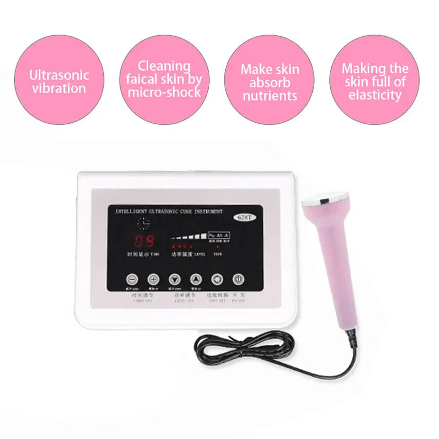 Ultrasonic Massager Beauty Machine Face Probe Facial Detoxification Instrument Universal Probe Instrument Line Face Probe